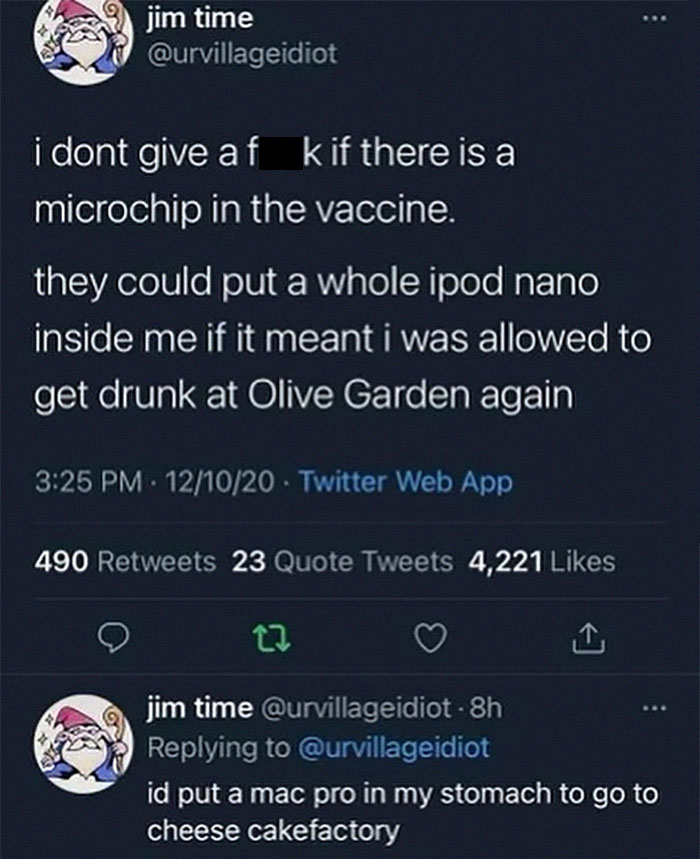 Y’all Taking The Vaccine For Endless Breadsticks Or Nah?