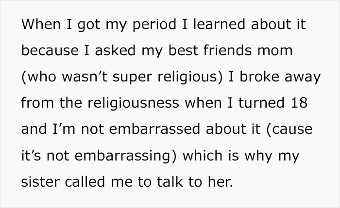 Mom Feels It's 'Inappropriate And Embarrassing' To Talk About Periods To Her Daughter, Asks Her Sister, Gets Livid When She Introduces Tampons To Her