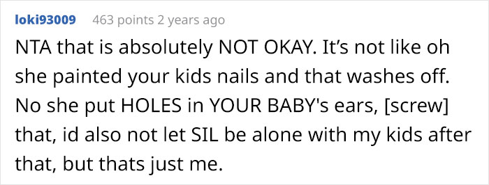 MIL Pierces 3-Month-Old Baby&rsquo;s Ears Behind Mom&rsquo;s Back, Family Drama Ensues