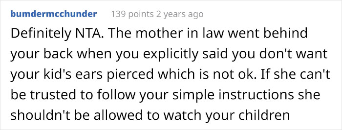 MIL Pierces 3-Month-Old Baby&rsquo;s Ears Behind Mom&rsquo;s Back, Family Drama Ensues