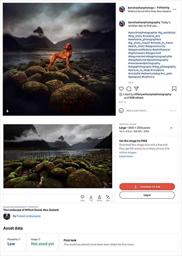 Photographer Caught Photoshopping His Photos From Stock Pictures, Denies Everything Until He's Totally Exposed