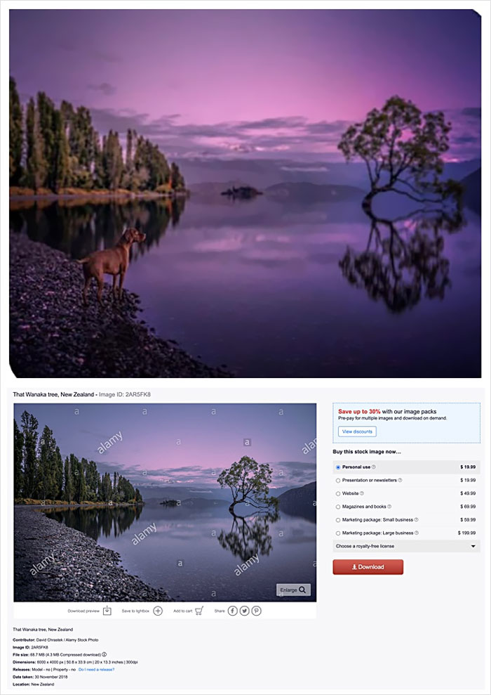 Photographer Caught Photoshopping His Photos From Stock Pictures, Denies Everything Until He's Totally Exposed