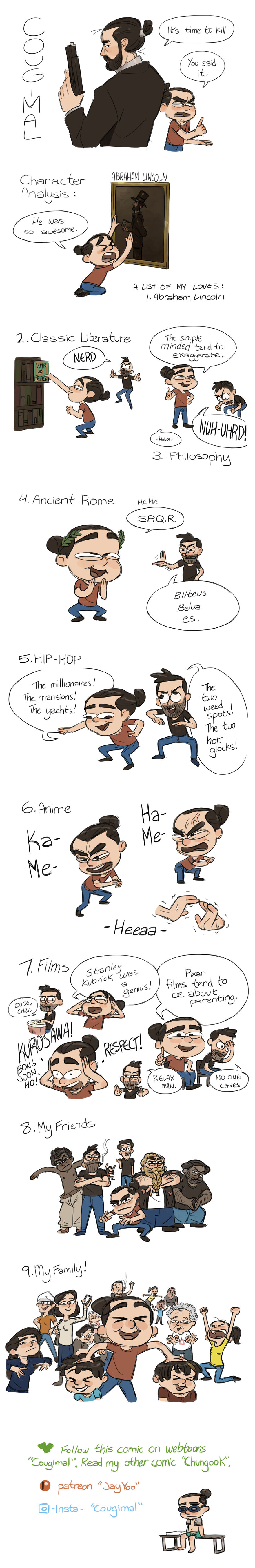 I Made A Comic About The Things I Love Most