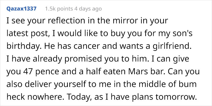 Choosing Beggar Loses It When Furniture Restorer Refuses To Work On Her Terms