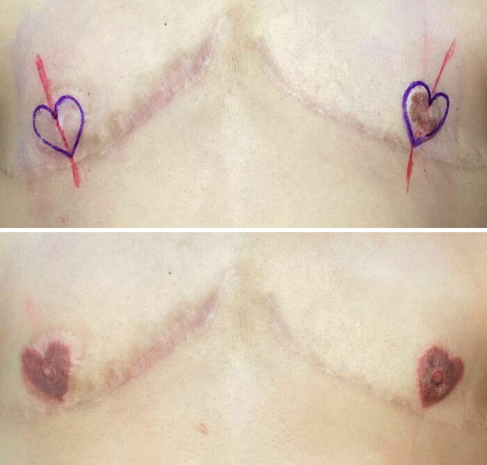 Stacie Was So Happy To Get To Do These Tattoos For This Client