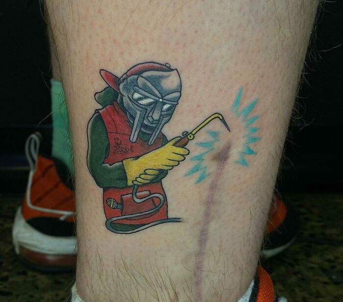 Welding This Long Scar