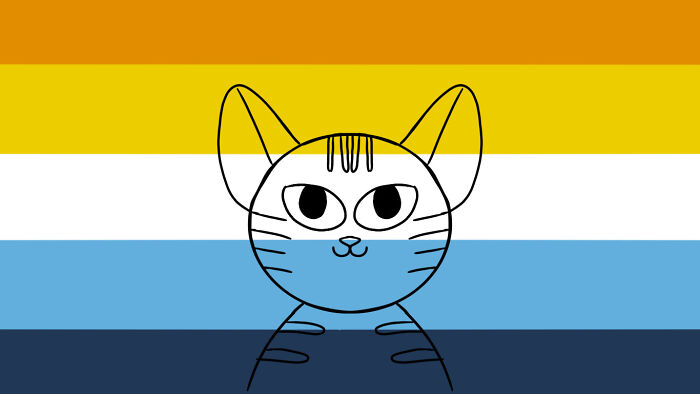 To Show My Pride, I Present To You An Aromantic Asexual 'Tiger'