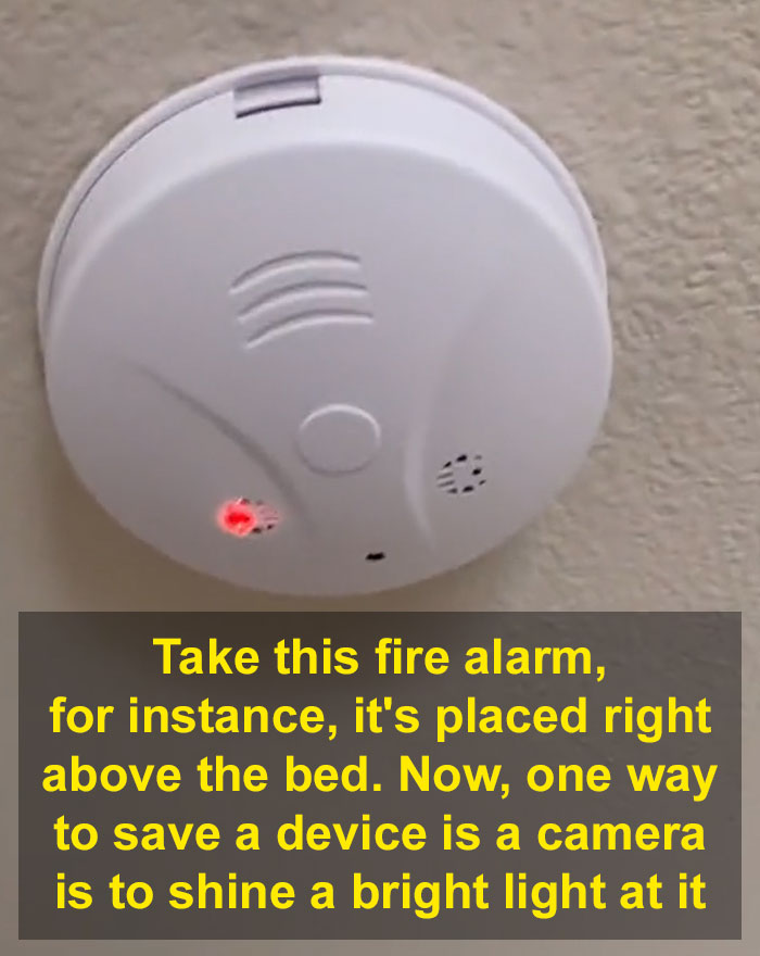 Man Shares How He Inspects Airbnbs For Hidden Cameras And Shares Places Where They Could Be Hidden Man Shares How He Inspects Airbnbs For Hidden Cameras And Shares Places Where They Could Be Hidden