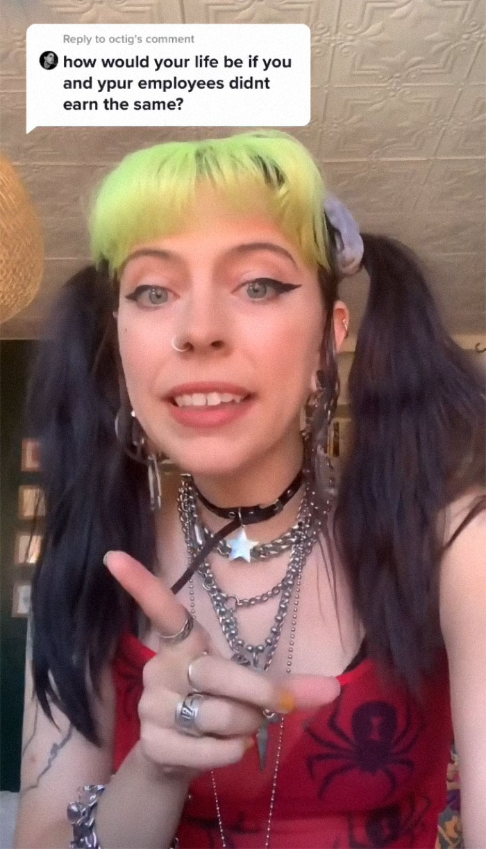 Store Owner Explains How Labor Exploitation Works, Says She Earns '70k Like Everybody Else'