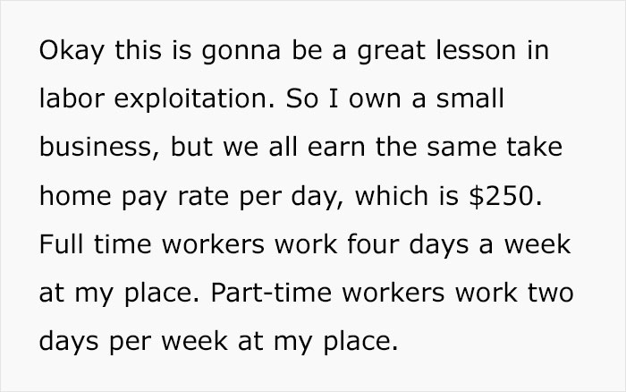 Store Owner Explains How Labor Exploitation Works, Says She Earns '70k Like Everybody Else'