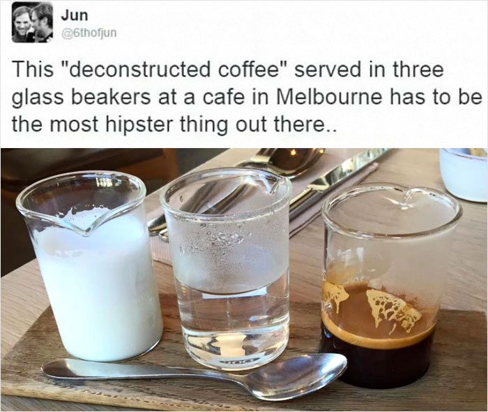 Freaking Deconstructed Coffee