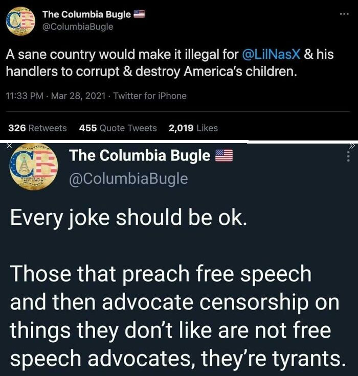 The Cognitive Dissonance Is Strong With This One