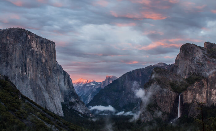 Tunnel View Sunset After Storm