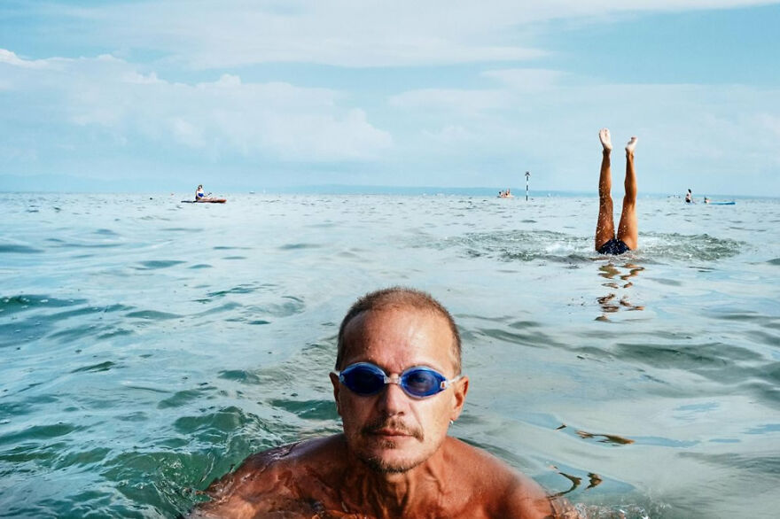 Self Portrait By Giancarlo Staubmann