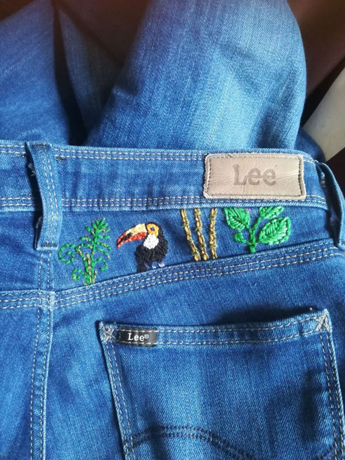 Did You Know, That Y-/T-Oucan Fix Small Tears In Your Jeans?