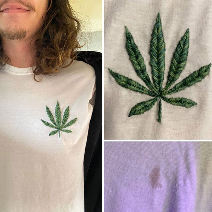 ¡Ustedes me inspiraron a lidiar con esta mancha! 