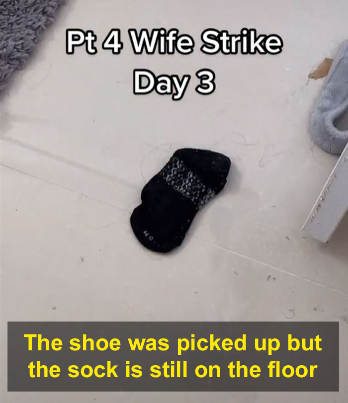 Husband Insists He's The One Cleaning, So The Wife Stops Cleaning His Mess For A Week To See How It Goes