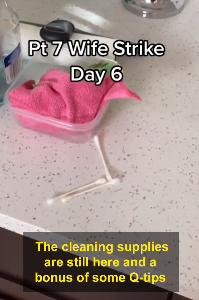 Husband Insists He's The One Cleaning, So The Wife Stops Cleaning His Mess For A Week To See How It Goes