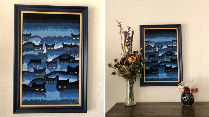 My Fiancé And I Went To An Antique Store In Lake Mills, Wi And I Came Across This Beautiful Needle Point