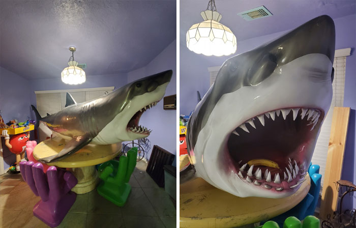 So I Found On Marketplace Thinking Life Size Was 5 Or 6 Ft Like All My Others But Nope. I Couldn't Say No So Now I Have A 12 Ft Table Centerpiece