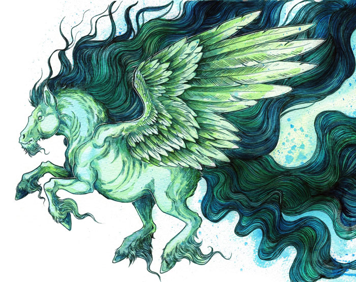 I Spent 4 Years Illustrating Forgotten Creatures From Welsh Folklore (19 Pics)