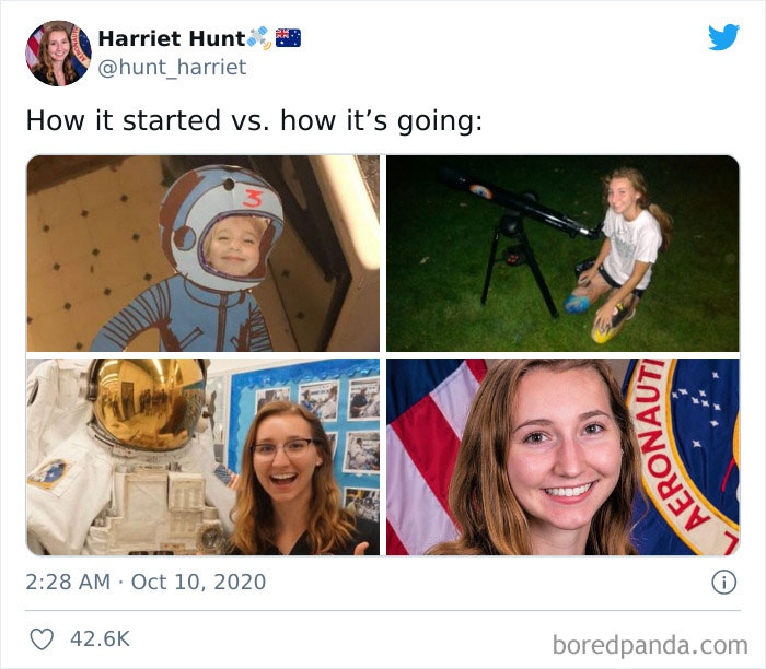 Following Her Dreams