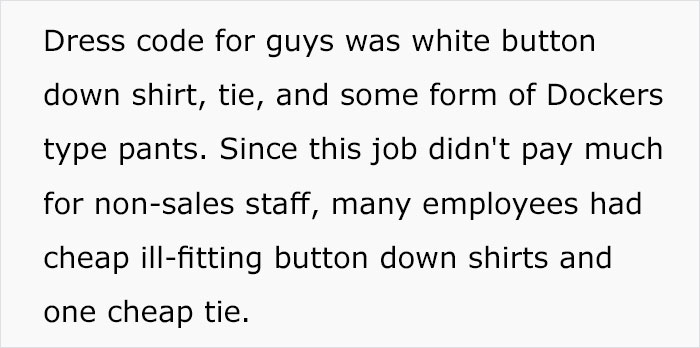 “Wear A Tie? Sure Thing”: Employee Finds A Way To Maliciously Comply With Company’s Ridiculous Dress Code “Wear A Tie? Sure Thing”: Employee Finds A Way To Maliciously Comply With Company’s Ridiculous Dress Code