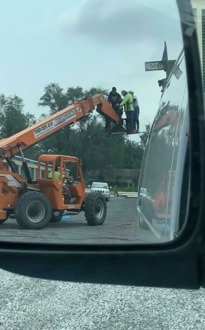 Seen From My Van On My Lunch Break Last Friday.