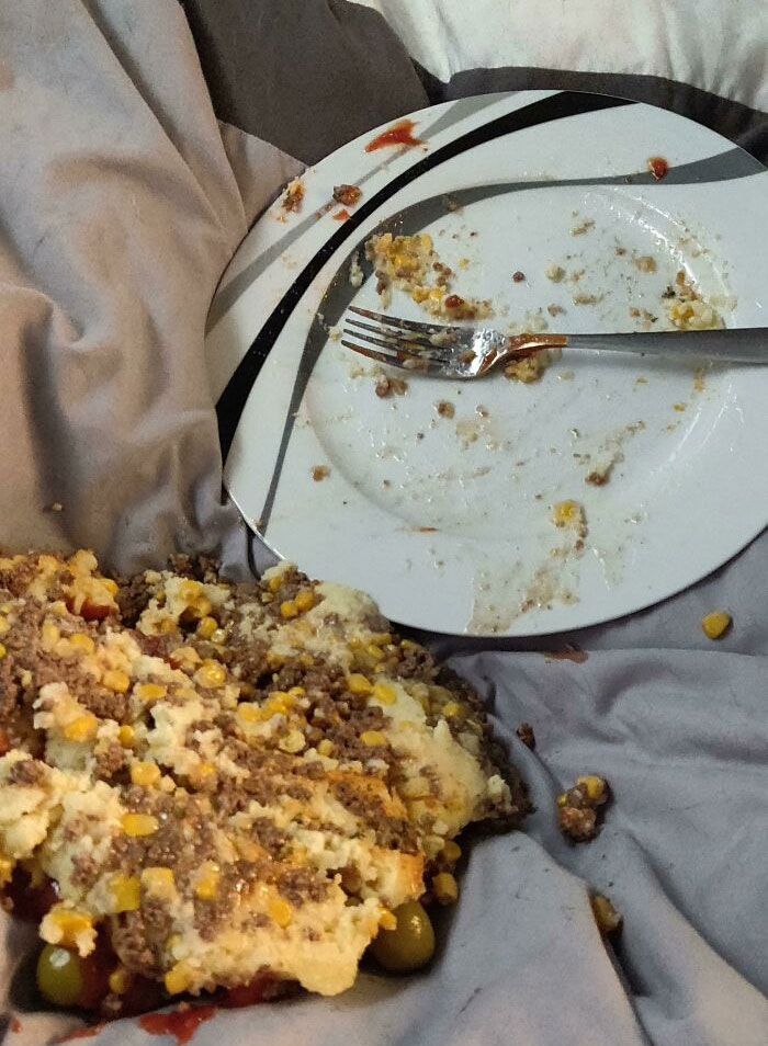 Taking My Food To Bed Was A Bad Idea