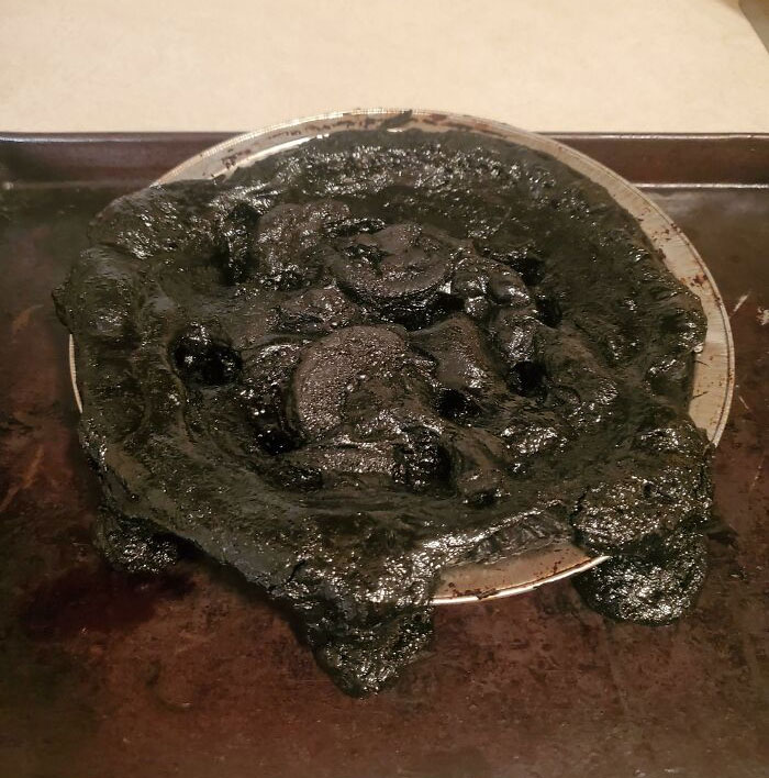 Forgot Apple Pie Was In The Oven