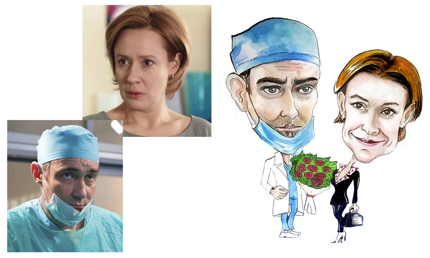 She Drew 14 Characters From Her Favorite TV Series