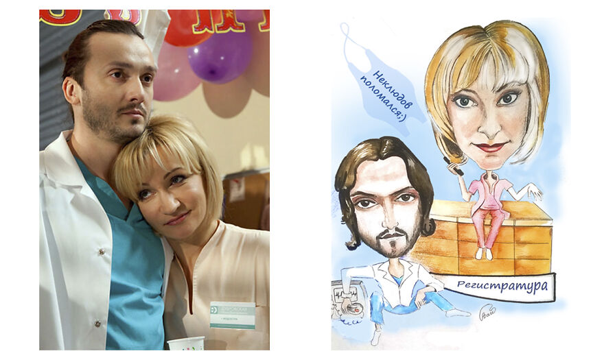 She Drew 14 Characters From Her Favorite TV Series