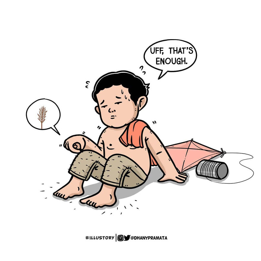 Not Looking Where You're Running While Flying A Kite