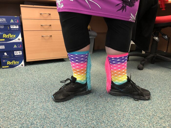 My Cool Socks. I Love The Tassels.