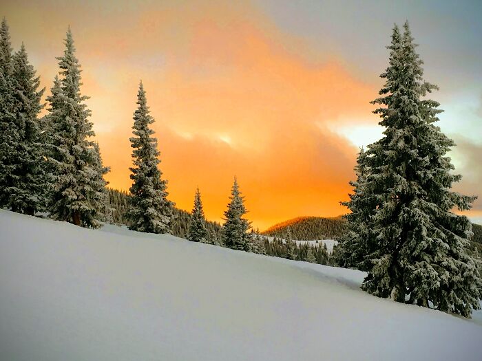 Sunrise In Santa Fe, New Mexico