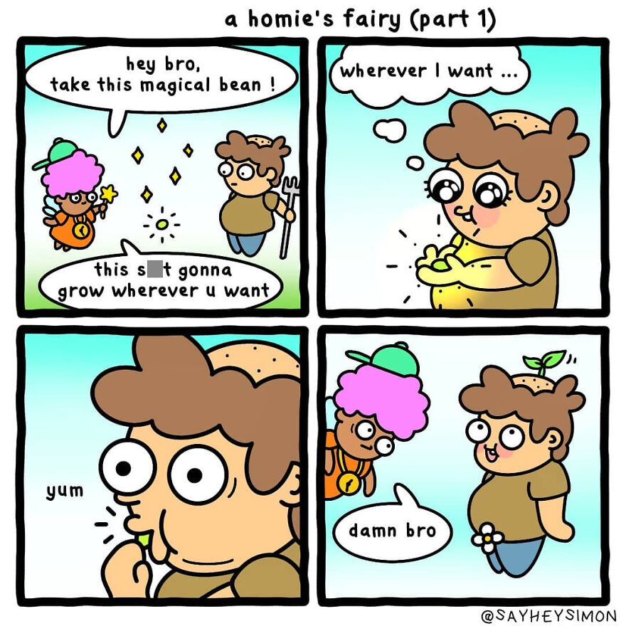 Artist Makes Funny And Healthy Comics To Cheer You Up