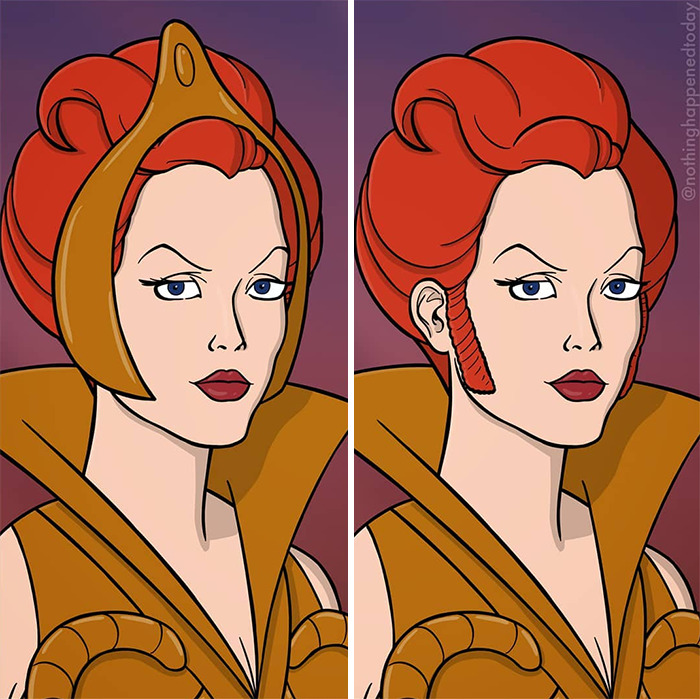 The Artist Continues To Reveal The Secret Lives Of Pop Culture Characters And The Result Is Hauntingly Fun (102 New Pics)