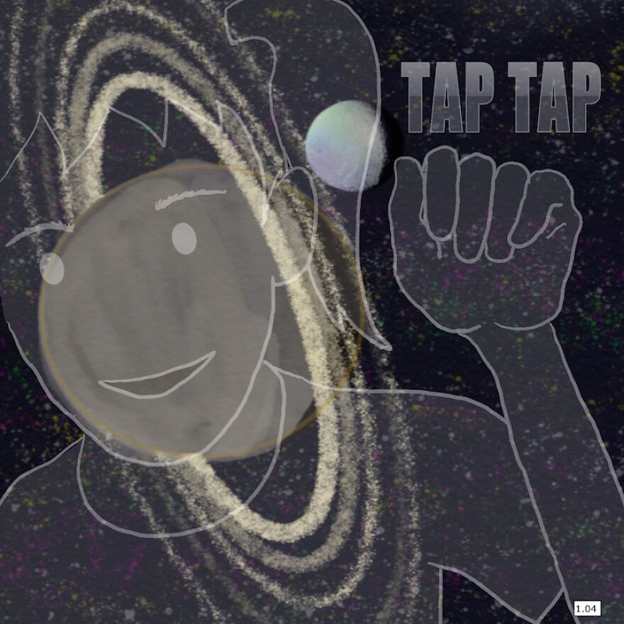 "Bobbi And The Spaceman" - Comic Juxtaposing The Wisdom Of The Young And The Old Using Humour And Charm. Just Who Is The Spaceman And Why Is He Sitting On A Park Bench?