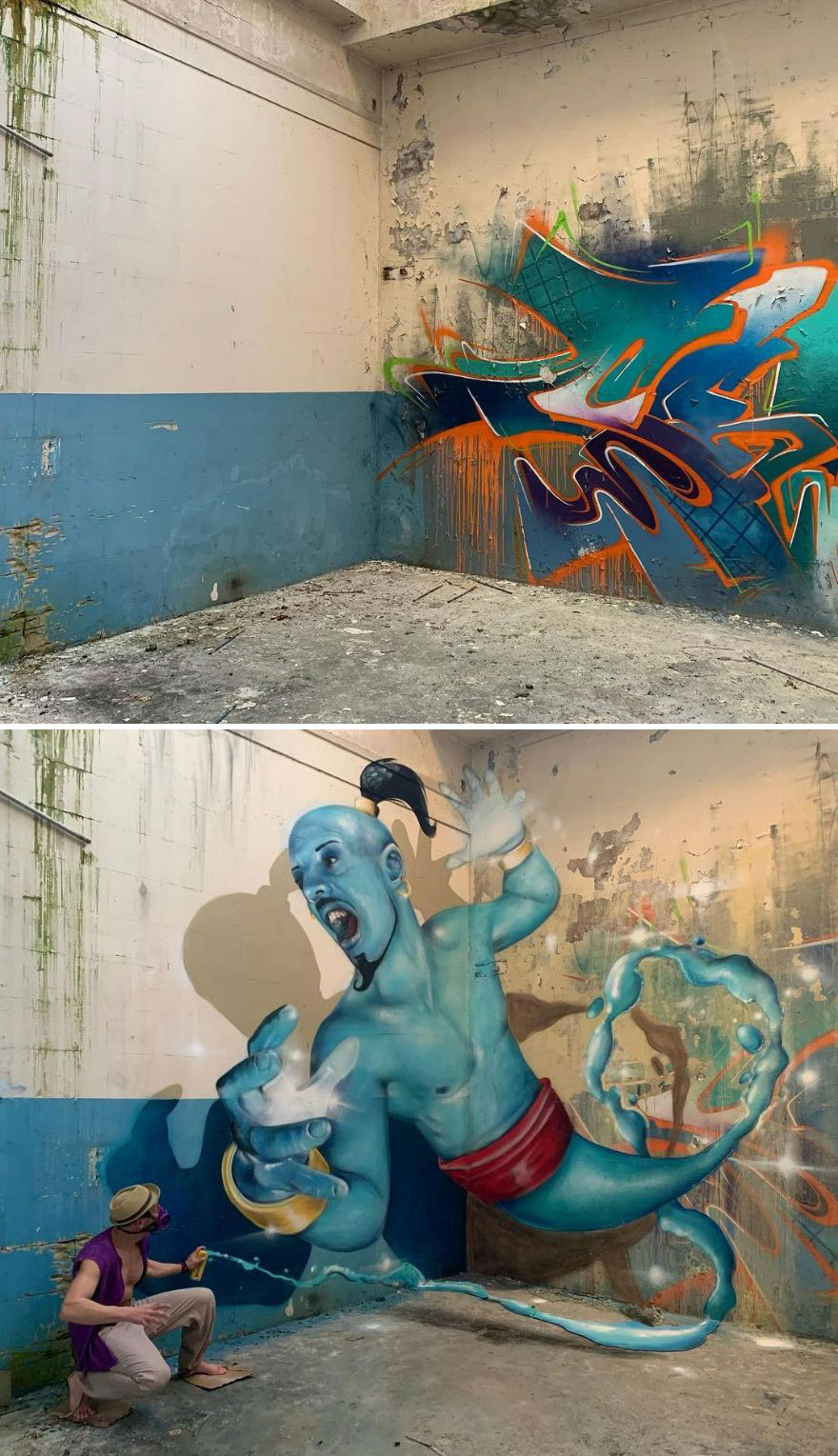 French Artist’s Realistic Graffiti Art That Seems To Jump Off The Wall (43 New Pics)