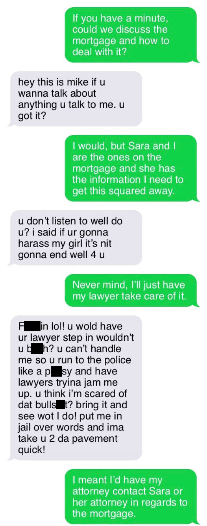 My Friend And His Wife Are Going Through A Mutual Divorce, Her New Boyfriend Is Wasting No Time Asserting Dominance