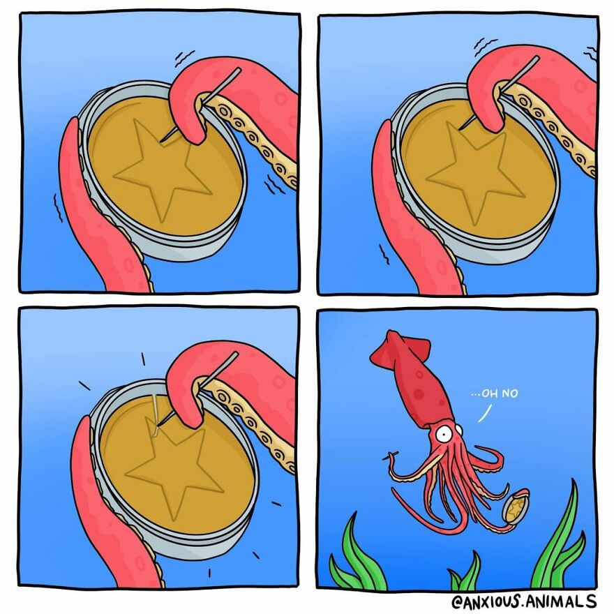 Artist Uses Animals In His Comics To Make Reflections On Life (60 Pics)