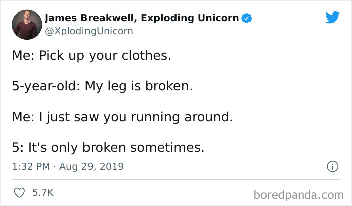Funny-Parenting-Tweets-Xploding-Unicorn-James-Breakwell