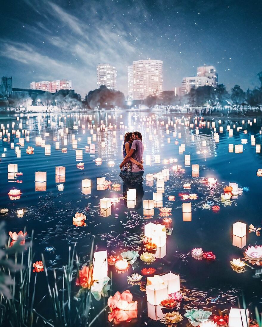 I Find Inspiration For My Pics In Balloons, Lanterns, And Bubbles