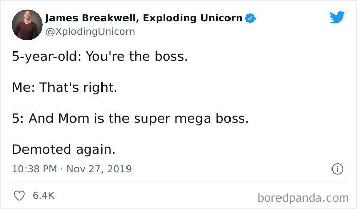 Funny-Parenting-Tweets-Xploding-Unicorn-James-Breakwell