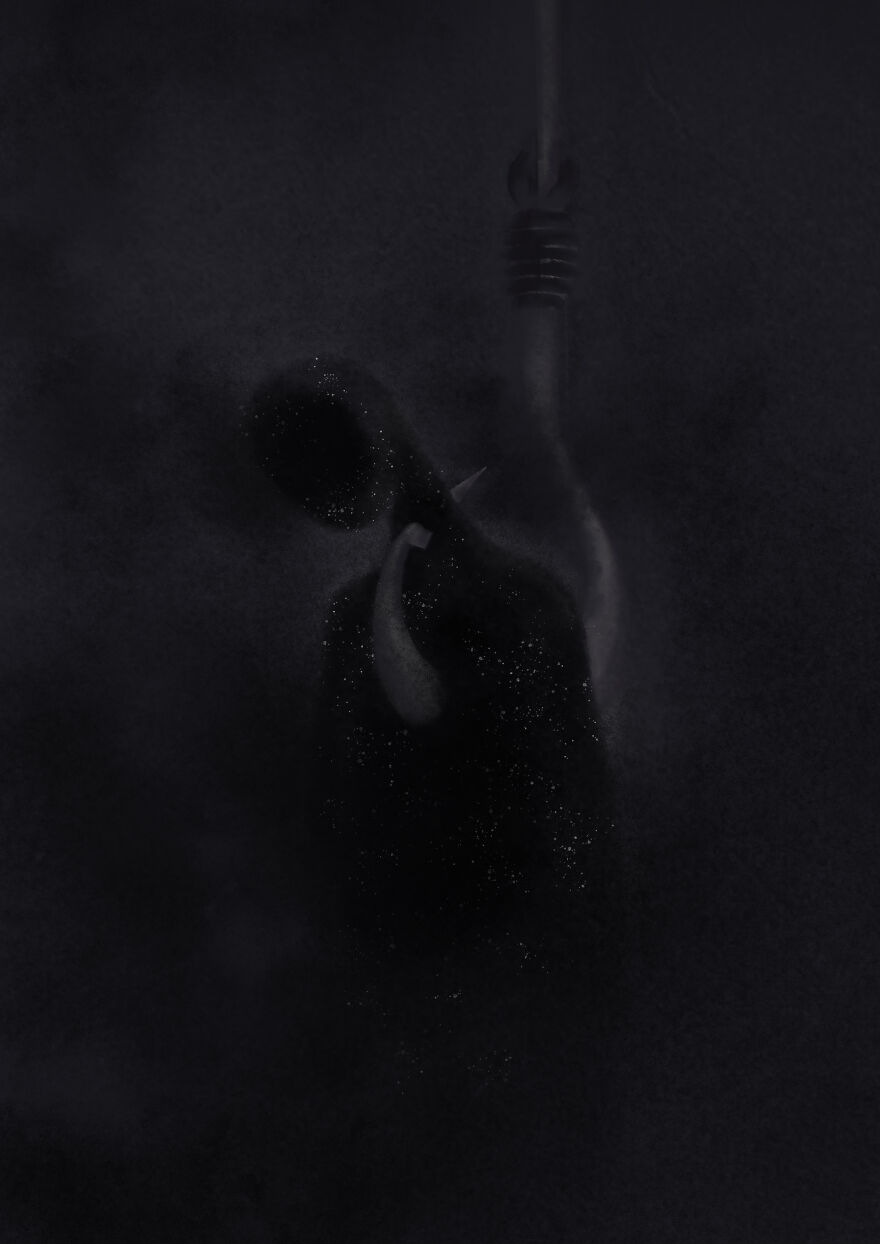 I Visualized Solitude Through Some Drawings