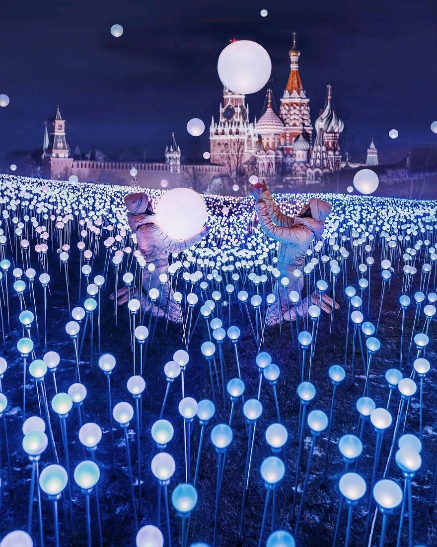 I Find Inspiration For My Pics In Balloons, Lanterns, And Bubbles