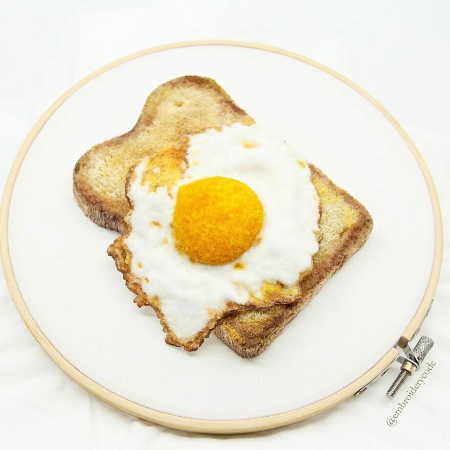 Meet Youmeng Liu's Amazing "Edible Embroidery"