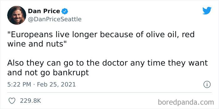 Who Needs Universal Healthcare Just Eat Nuts And Drink Red Wine