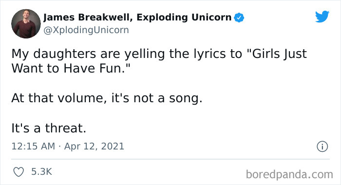 Funny-Parenting-Tweets-Xploding-Unicorn-James-Breakwell