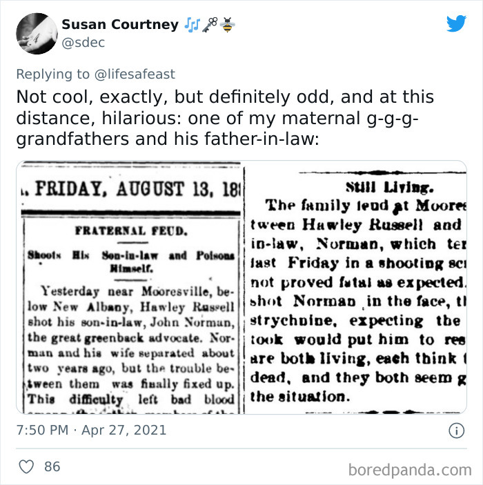 Family-History-Oddest-Coolest-Fact